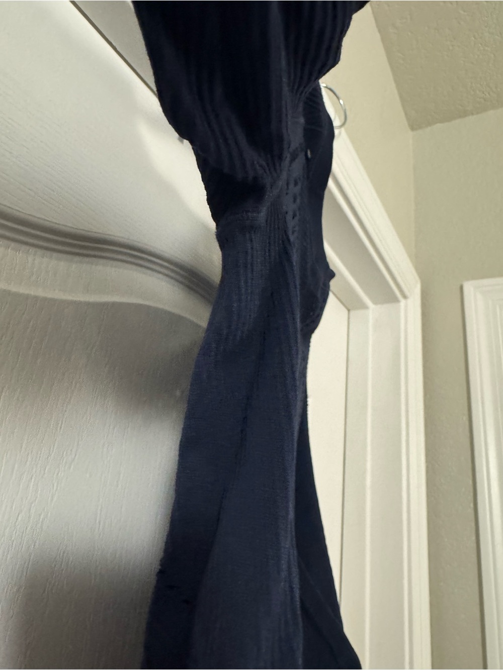 Athleta Navy Long-Sleeve Seamless Performance Top - Picture 6 of 8